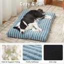 FURTIME Washable Dog Bed Medium Size Dogs, Deluxe Dog Crate Beds