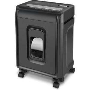 Aurora AU830MA High-Security 8-Sheet Micro-Cut Paper and Credit Card Shredder/ 20 Minutes/Security Level P-5