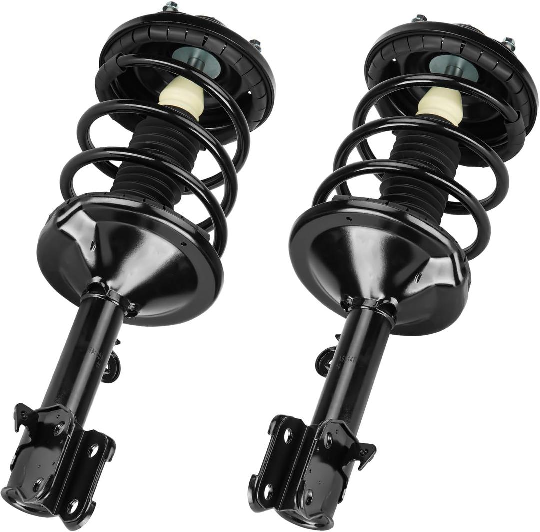 Front Spring Strut Shock Absorber for Honda Odyssey 1999 2000 2001 2002 2003 2004(Only for Mini Van), Complete w/Coil Strus Shocks Assembly Absorbers Replace for 171597, 171598