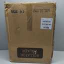 Rollator Walkers for Seniors Folding Rollator Walker with Seat and Four 8-inch Wheels Medical Rollator Walker with Comfort Handles and Thick Backrest Aluminium Frame, Champagne