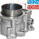Tupo YFM660-102 Cylinder Kit 686cc Big Bore Compatible with Yamaha Rhino 660 Grizzly 660 YXR 660 YFM 660 2001-2008