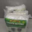 4PCS Bird Netting for Fruit Trees 5x6.6FT Mesh Bag with Drawstring Garden Insect Netting Pest Barrier Blueberry Nettings Plant Row Cover White Mosquito Net for Fruit/Flower/Vegetables Pack of 3