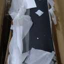 FAVSH Queen Size Upholstered Platform Bed with Trundle and 1 Sets of USB, Linen Fabric Full and Twin Double Bed w/LED Lights with APP for Bedroom,Dark Gray