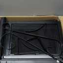 Fireplace Screen with Sliding Doors, 37.8" L x 30.7" W Hand-Forged Iron Fire Place Screens Stand Alone Heavy Duty, Decorative Fireplace Door Gate Cover Guard for Living Room Children and Pet Proofing