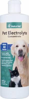 NaturVet Pet Electrolyte Concentrate Makes 32 ounces 16 fl oz 