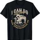 Miftees The Champ is Here Black Classic Fit Collarless Crew Neck Short Sleeve T-Shirt - Men's Grey Small