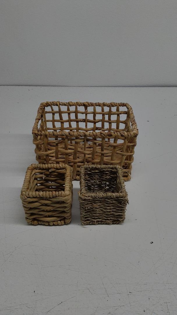 Baskets For The Home Decor 3 Pack