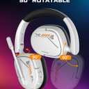 NUBWO HG04L Gaming Headset for PS5/PS4, Xbox Series X|S/Xbox One, Switch 250g Lightweight, Clear Unidirectional Mic, Soft Memory Earmuffs, 3.5mm Jack for Gaming & Work