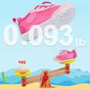 BARERUN Kids Water Shoes Girls Boys Quick Dry Aqua Socks Barefoot Non Slip Beach Swim Surf Shoes Little Kids Water Shoes Baby Size 5 Water Shoe Pink Toddler Size 6