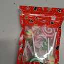 Fruidles 12-Count half Pound Christmas Lollipop Santa, Tree, Swirl, Candy Canes, and Sweet Ball Assortment Mixed Fruit Flavor, Individually Wrapped (EXP 08/15/27)