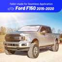 Windshield Sun Shade for Ford F150 2015-2020, Custom Fit Foldable Umbrella Sunshade with 360° Rotating Shaft, Front Window Shade for UV & Heat Protection, Easy Storage Car Sun Shield