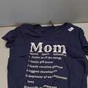 Womens Mom Noun Definition Funny Mama Mothers Day Mother Love Wife V-Neck T-Shirt L