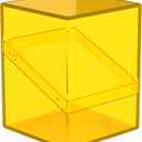 Ultimate Guard Boulder 100+ Clear, Deck Case for 100 Double-Sleeved TCG Cards, Amber, Secure & Durable Storage for Trading Card Games, Transparent