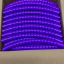 Poen 10 Pcs Exercise Hoop for Kids Detachable Adjustable Plastic Toy Colored Hoop Circles Playground Toys for Teens Games Gymnastics Dog Agility Equipment Party Decor, 28 Inch(Purple)