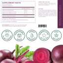 SUBSTANCE. Beetroot Boost Capsules - 4500mg per Serving, 30 Days Beet Root Capsules Supply  Beets Supplement with Vitamin-C & Manganese  Natural Nitric Oxide & Energy Booster Beet Root Powder  USA