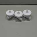 Pump Bottle Dispenser 3 Pack 550ml/18.6oz Lotion Dispenser Wide Mouth Plastic Refillable Lotion Pump Bottles Empty Bathroom Shower Containers for Hand Wash Shampoo Conditioner(Clear)