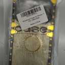 Fofvccv for iPhone 17 Pro Case Glitter Water Ripple with Ring Kickstand & Wrist Strap, Sparkly Luxury Bling Case for Women Girls Shockproof Protective Cover for iPhone 17 Pro  SBW Gold