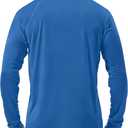 Roadbox Mens UPF 50+ UV Sun Protection Shirts Outdoor Long Sleeve SPF Rash Guard for Fishing Hiking Swimming Running, Small