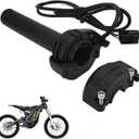 JFG RACING Dirt Bike Electric Throttle Sur Ron Twist Throttle Tube Nylon for SurRon S/X Electric Dirt Bike, Small, Black