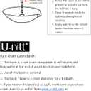 U-nitt 12" Spill Bowl Downspout Catch Basin for Rain Chain Anchoring & Stake | Rainwater Collection for Roof |Gutter Catch Basin | Good for Water Fountain & Birdbath | Black | Handles Heavy Rain