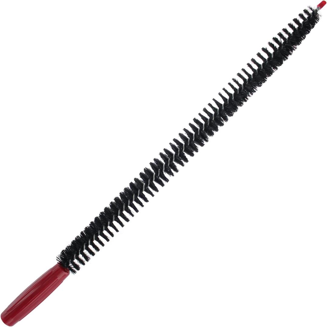 Dryer Vent Cleaner Lint Brush, Long Flexible Refrigerator Coil Cleaning Brush, 26 Inch,Black,Large (Pack of 1),1295