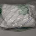 jinchan White Curtains Blue Striped Curtains 84 Inch Length for Living Room Bedroom Window Treatment Modern Linen Look Ticking Stripe Pinstripe Privacy Light Filtering Back Tab Rod Pocket 2 Panels