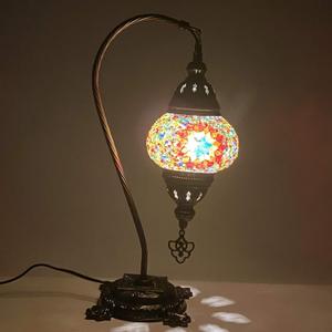 Turkish Mosaic Camel Neck Lamp - 8.75"x16.25" - DB2
