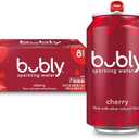 bubly Sparkling Water, Cherry, 12 Fl Oz Cans (8 Pack) BBD 08/24/2026