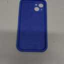 Vooii Compatible with iPhone 13 Case, Liquid Silicone Upgrade [Camera Protection] [Soft Anti-Scratch Microfiber Lining] Shockproof Phone Case for iPhone 13 6.1 inch - Klein Blue