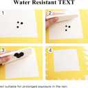 2 x OTOSTAR Outdoor Waterproof Throw Pillow Covers 16x16 Inch Set of 4 Boho Farmhouse Outdoor Cushion Covers for Patio Funiture GardenGeometry80-Yellow