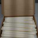 Treela 24 Pcs Flameless Taper Candles Battery Operated Bulk Fake Candles Light LED Candlesticks Flickering Tapered for Wedding Christmas Decoration(Basic,11 Inch,Ivory)