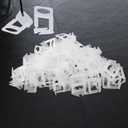 Tile Leveling System Clips Tile Leveler Clips 1.5mm 45 Bags of 100 Pcs DIY Tile Leveler Spacers for Professional Ceramic Tile and Stone Installation
