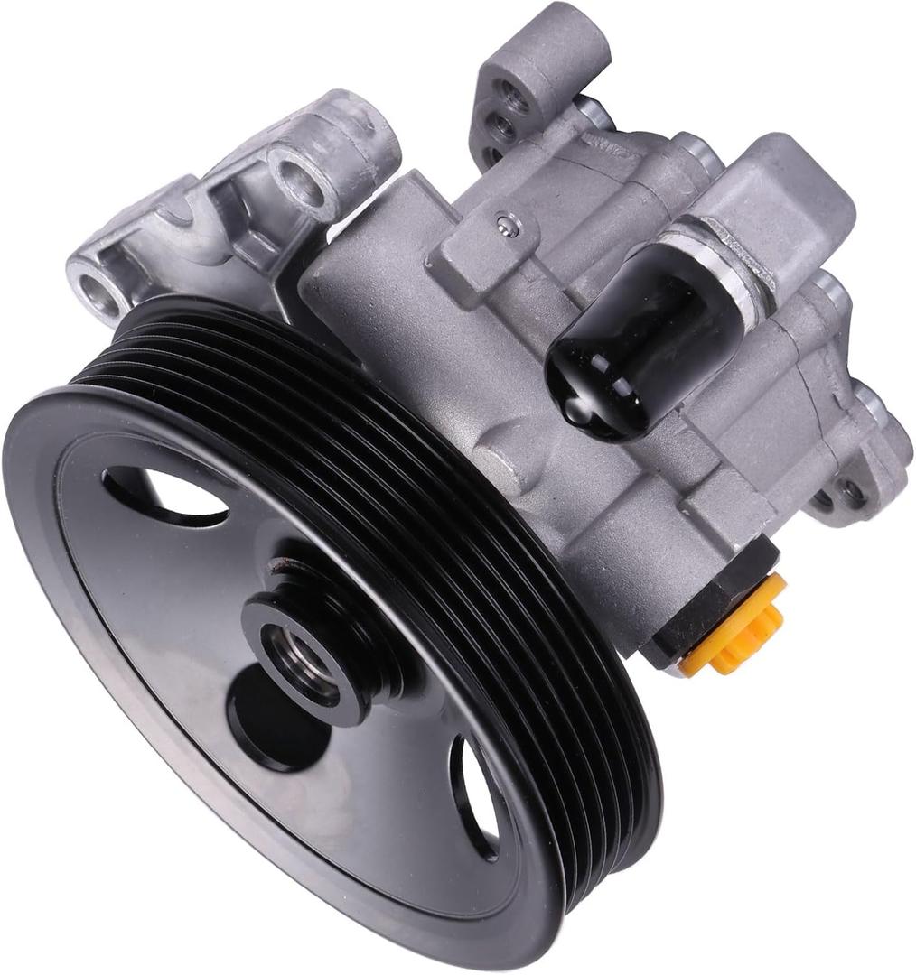 Power Steering Pump with Pulley Fit 2006-2012 for Mercedes-Benz R350 2008-2009 for S550 E350 E550 2007-2012 for GL450 Replacement 21-120 54662201 Power Assist Pump Assembly