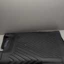 YITAMOTOR Floor Mats Fit for Ford F-150/F150 Lightning SuperCrew Cab 2025-2015(Rear w/o U-Seat Flat Storage),TPE All Weather F150 Truck mats, 1st & 2nd Row