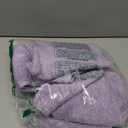 Cotton Paradise Hand Towels for Bathroom, 100% Cotton Turkish 4 Piece Hand Towel Set, Soft Absorbent Face Towels, Lilac Hand Towels