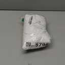 REORIA Women's Basic Lightweight Layering Sexy Slim Square Neck Long Sleeve Bodysuit Tops (L, White)