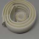 4FT Cord Cover Floor, Beige Cord Hider Floor, Extension Cable Cover Power Cord Protector Floor, Cable Management Hide Cords on Floor- Soft PVC Wire Covers - Cord Cavity: 0.47" (W) x 0.24" (H)