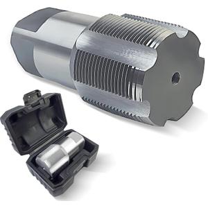 DKIBBITH 2"NPT Pipe Tap, 2"NPT Tap Carbon Steel Hand Threading Plumbing Tap for Accurate Threads, Assorted Plumbers Mechanics DIY Thread cutting tools.