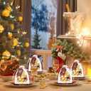 12Pcs Christmas Wine Bottle Stoppers Set Xmas Tree Santa Claus Deer Wine Bottle Corkers Christmas Party Favors with Card and Ropes, for Winter Decor Holiday Supplies Wine Accessories Gift for Hostess