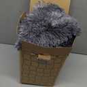 Bedsure GentleSoft Fluffy Fuzzy Faux Fur Throw Blanket for Couch, Soft Sherpa Fleece Cozy Gifts for Women, Plush Bed Blanket Christmas Room Decor for Men, Thick Warm Minky Teen Gifts Winter Bedding (01- Tie Dye Grey, Throw (50" x 60"))