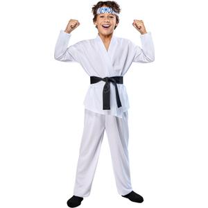 Rubies Karate Kid Costume Gi for Kids, Boys Costume, 7-8 yrs old (M)