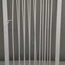 41 Inch Tall Baby Gate Auto Close Dog Gate Adjustable 29.92"-49.21" Wide Pressure Mounted Walk Through Swing Pet Gate for Doorways (White, 29.92"-49.21" Wide)