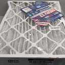 BNX TruFilter 20x25x4 (19.5 x 24.5 x 3.63 Slim Fit) MERV 13 Air Filter (2-Pack) - MADE IN USA - Air Conditioner HVAC AC Furnace Filters Health, Allergies, Mold, Bacteria, Smoke, MPR 1900 FPR 10