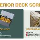 T.K.Excellent Deck Screws 3 Inch Wood Screws #10 x 3, 315 Pcs, Rust Resistant Structural Screws Tan Exterior Fence Screws Torx Drive Screw, Two T25 Bits, Brilliant Yellow Ruspert Coating Rust Proof