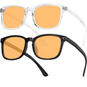 livho High Tech Blue Light Glasses - Advanced 99% Blue Light Blocking Computer Glasses - Anti Eyestrain & UV Glare Protection