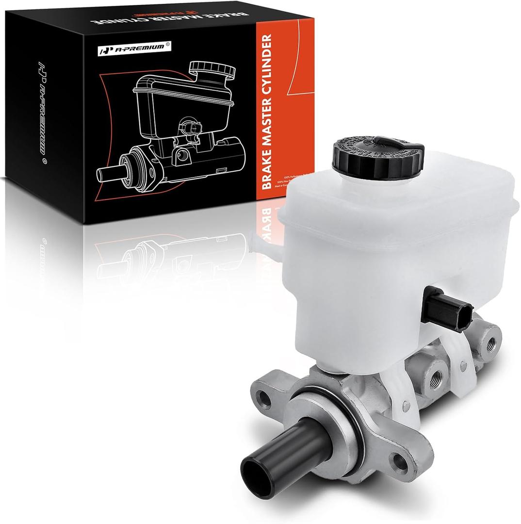 A-Premium Brake Master Cylinder with Reservoir and Cap Compatible with Jeep Vehicles - For Wrangler JK, 2007-2017 - Replaces 68003617AA