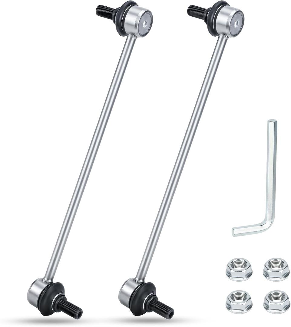 11.8" Zinc-Nickel Alloy Stabilizer Sway Bar Links for 2005-10 Chevy Cobalt, 2006-11 HHR,2004-12 Malibu /2007-10 Pontiac G5, 2005-09 Pontiac G6 2005-06 Pursuit/2007-10 Saturn Aura/2003-07 Ion K80252