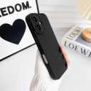 NITITOP Compatible with iPhone 16 Plus Case Cute Aesthetic Little Polka Dots Pattern Design for Women Men Girls Soft TPU Shockproof Stylish Full Camera Protective Phone Cover - Black