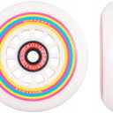 Rollerex Lollipop Boardwalk Inline Skate Wheels (8-Pack with Bearings, Spacers and Washers)