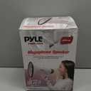 Pyle Megaphone Speaker PA Bullhorn - with Built-in Siren Rechargeable Battery, Auxiliary Jack 40 Watts & 1000 Yard Range - Record Function Ideal for Football, Baseball, Basketball Cheerleading Fans and Coaches or for Safety Drills - PMP48IR
